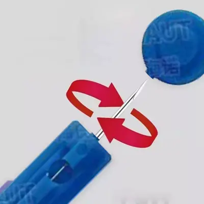 海氏海诺一次性使用末梢采血针血糖尿酸检测粉刺黑头闭口灭菌家用