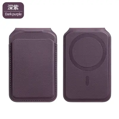 工厂直销适用MagSafe强磁iPhone手机折叠转轴磁吸支架卡包现货 - 4
