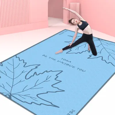 Silent Non-Slip Yoga Mat, Long Style, for Skipping and Dance - 12