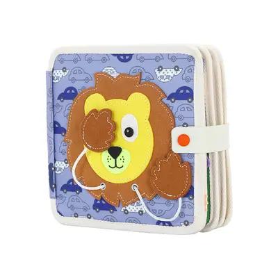 Felt Busy Book for Toddlers, Shape Learning Educational Toy - 7