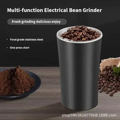 110V Compact Portable Household Coffee Grinder