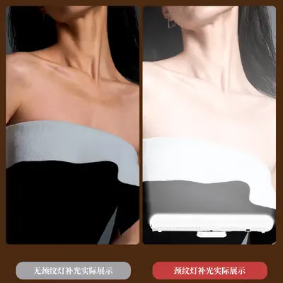 Canlı yayınlar için özel olarak tasarlanmış, yüz güzelliği aydınlatması, RGB üç renk sıcaklığı, manyetik tasarımlı, yayınçılar için boyun çizgisi aydınlatma lambası.