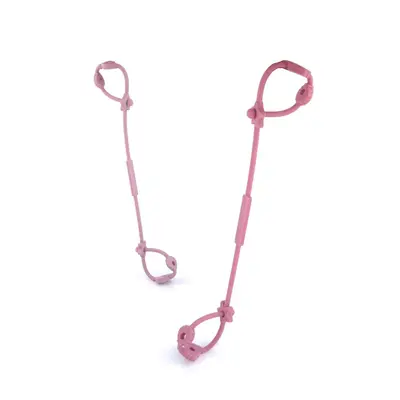 Silikon-Beißring-Halteband für Babyflaschen, Anti-Verlust-Schnullerkette