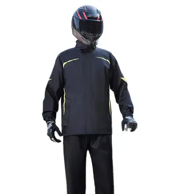 Electric scooter raincoat set with rain pants