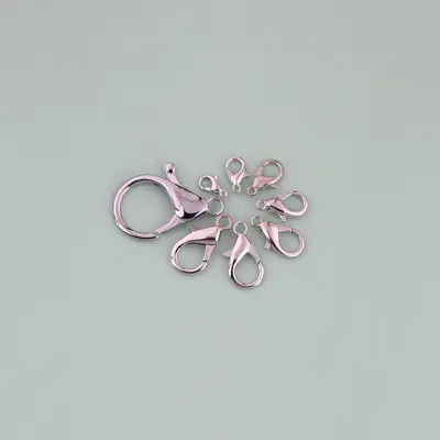Metal Alloy Lobster Clasp DIY Jewelry Bracelet Necklace Pendant Connector Buckle Multi-Color Multi-Specification Materials Accessories