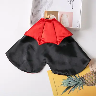 Pet Cape for Halloween, Cat and Small Dog Dress, Adjustable