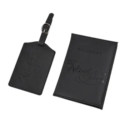PU-Reisepass-Etui, Gepäcketikett, Tickethalter-Set