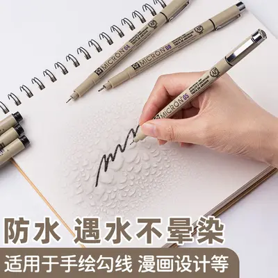 Sakura Fineliner Pens, Waterproof, for Art - 3