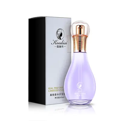 Parfümlü saç bakım yağı, boyalı ve işlem görmüş saçlar için onarıcı serum - 5