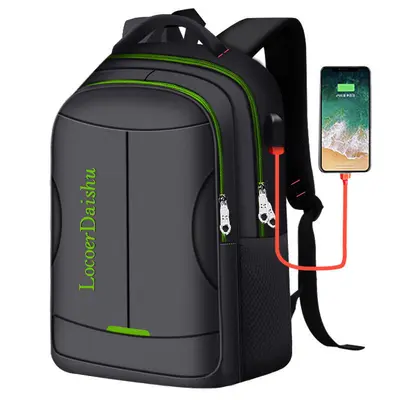 Men's Casual Laptop Backpack, Large Capacity, Lightweight Travel Bag - 9