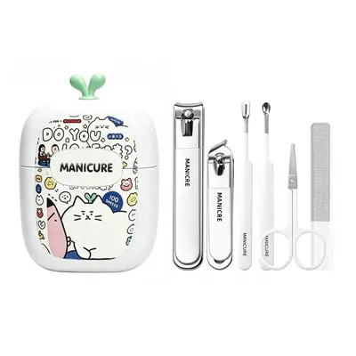 6-in-1 nail clipper set multi-function grooming kit - 7