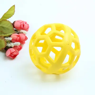 Bite-Resistant Pet Toy Balls with Geometric Hollow Design - 9
