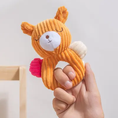 Stokta teslimat için köpek oyuncakları, ses geçirmez ve ısırmaya dayanıklı peluş köpek oyuncakları, çizgi film eğitici evcil hayvan peluş oyuncakları