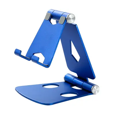 Foldable Aluminum Alloy Desktop Phone Holder - 10