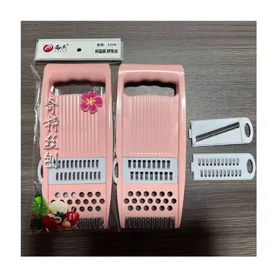 Vegetable chopper, stainless steel, multifunctional grater