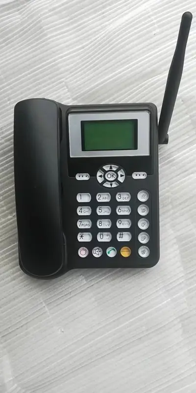 F317 2G GSM sabit hat telefon, çift SIM, FM radyo, yaşlılar için - 10