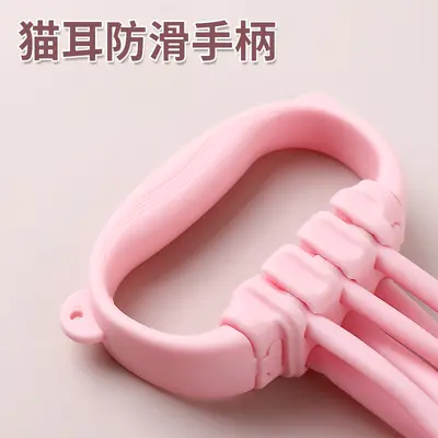 Adjustable Figure-8 Resistance Band for Back and Shoulder Stretch - 3