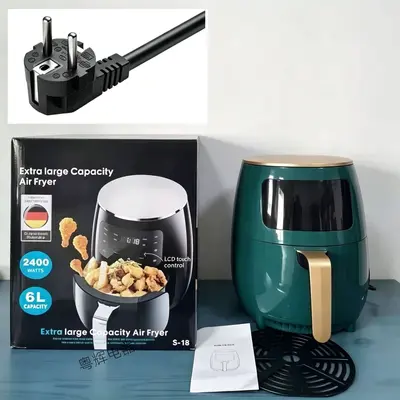 Çapraz Sınır 8L Hava Fritöz Çok Fonksiyonlu Akıllı Dokunmatik Ekran Geniş Kapasite Airfryer Fırın Patates Kızartma Makinesi Elektrikli Fritöz - 13