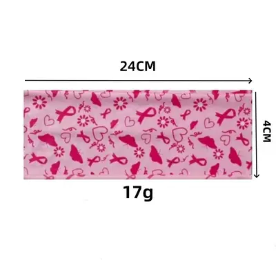 Elastisches Haarband mit Brustkrebs-Awareness-Aufdruck - 11
