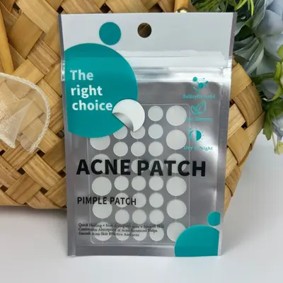 Transparent Round Hydrocolloid Pimple Patch with Essential Oil - 11