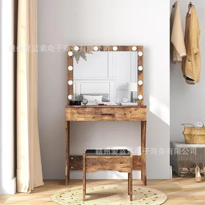 Board-Style Minimalist Dressing Table - 9