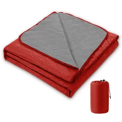 Waterproof Foldable Camping Picnic Blanket, Thickened Fleece - 11