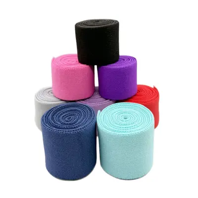 Erkek İç Çamaşırı Bel Lastiği Çift Yüzlü Kadife Elastik Bant 1.5-4 cm