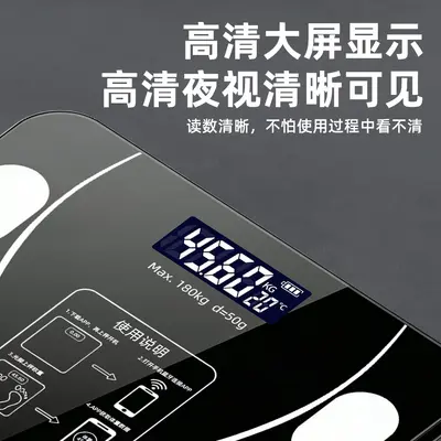 Bluetooth Body Fat Scale, Precise Digital Scale