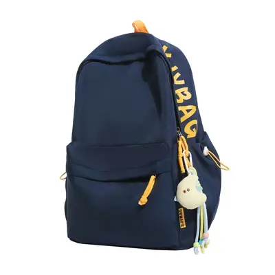 Leichter Schulrucksack für Mittel- und Oberschüler sowie Studenten, vielseitiger Freizeitrucksack mit großem Fassungsvermögen, Unisex-Doppelschulter-Rucksack - 9