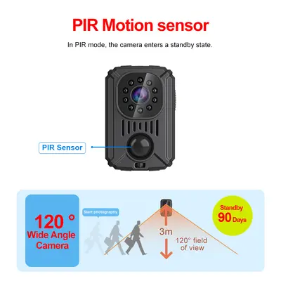 MD31 MD29 1080P Kamera mit PIR-Sensor Nachtsicht