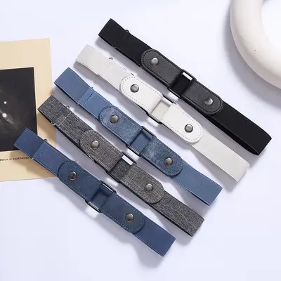 Buckle-Free Adjustable Slim Stretch Invisible Waist Belt - 3