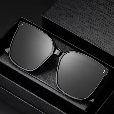 Polarized Myopia Sunglasses, Flat Nylon TR Frame, Unisex - 2