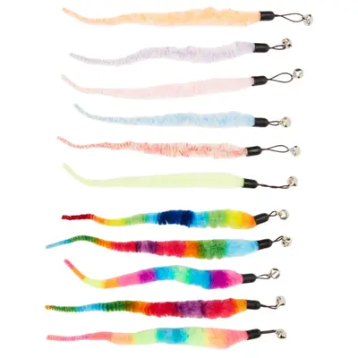 Colorful Caterpillar Cat Teaser Replacement Head 22cm - 3