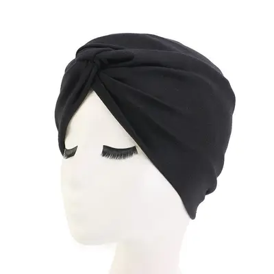 Cotton Turban Hat, Twist Hat, Model TJM-163 - 7