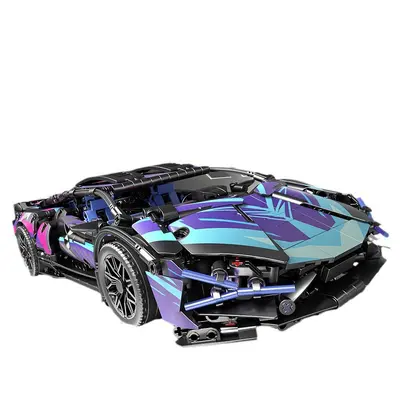 Lamborghini Compatible Building Block Remote Control Car - 6