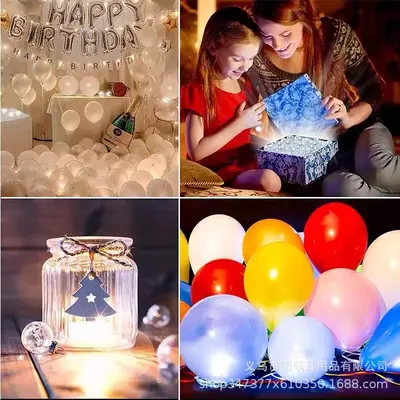 Bunte dekorative LED-Ballleuchten für Feiertage