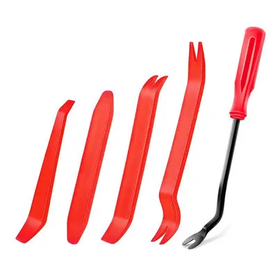 Car Audio Navigation Removal Tool Set, 9 Pieces Plastic Trim Tools - 12