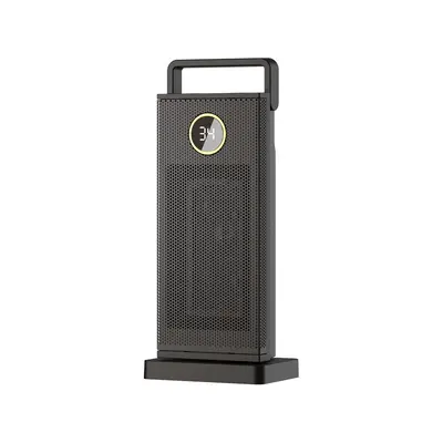 Simulated Flame Electric Space Heater for Home and Bathroom, Hot Air Blower - 12