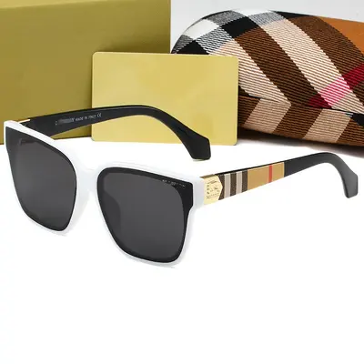B-Marke große eckige Sonnenbrille, Unisex, leicht, UV-Schutz - 12