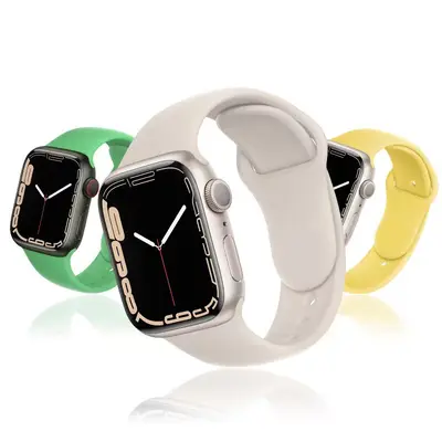 Silikonarmband für Apple Watch Series 11/12, passend für iWatch 1-9/SE