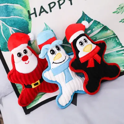 Hundespielzeug Weihnachtsserie Plüsch Kauspielzeug - 2