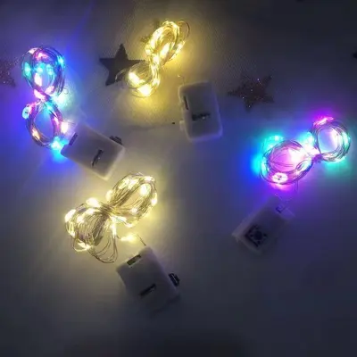 LED String Lights Copper Wire Bouquet Lights Cake Christmas Decoration Fairy Lights LED Strip Starry Night String Lights - 12