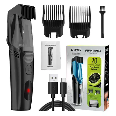 Rechargeable Professional Hair Clipper with LCD Digital Display