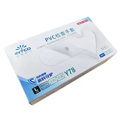Disposable PVC Examination Gloves, Food Grade, Anti-Slip