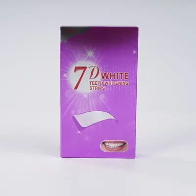 7D purple teeth whitening strips sensitive gums