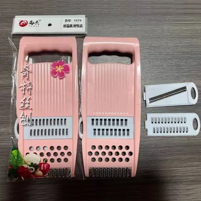 Vegetable chopper, stainless steel, multifunctional grater