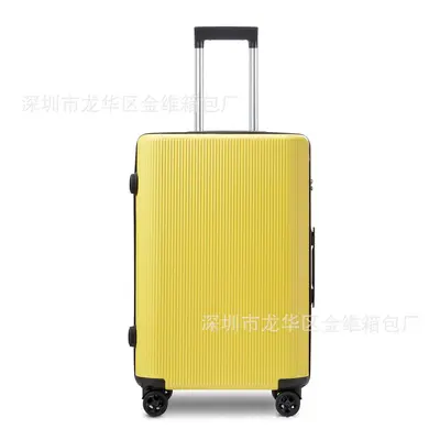Trolley Travel Suitcase for Men and Women, Large Capacity, Combination Lock - 3