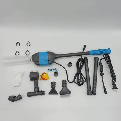 Chuangning Aquarium Elektrischer Wasserwechsler und Kiesreiniger, automatisch