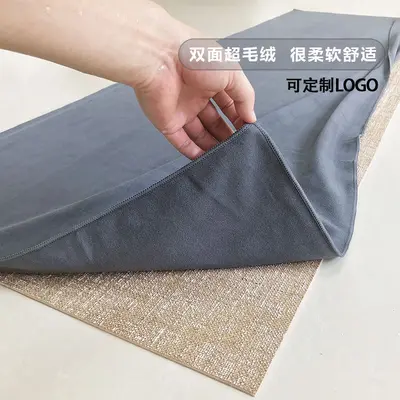 瑜伽馆铺巾大专用垫普拉提防滑地毯瑜伽垫隔脏布出口品质yoga tow - 2