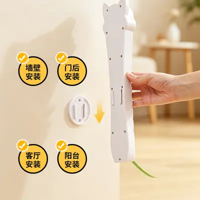 Fully Automatic Cat Toy Rope Swing Machine, Door-Hanging - 5